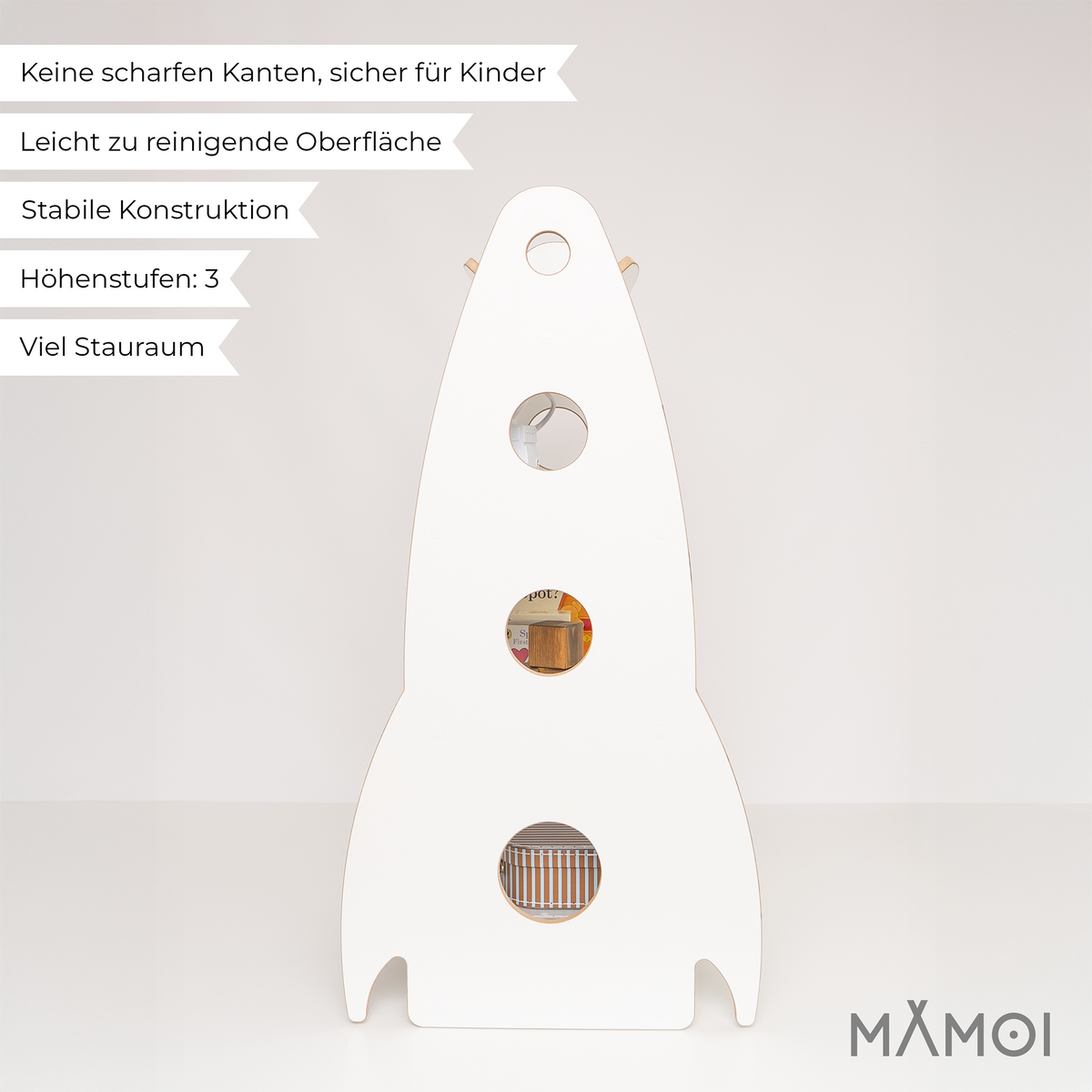 MAMOI® Raket Boekenplank 🚀