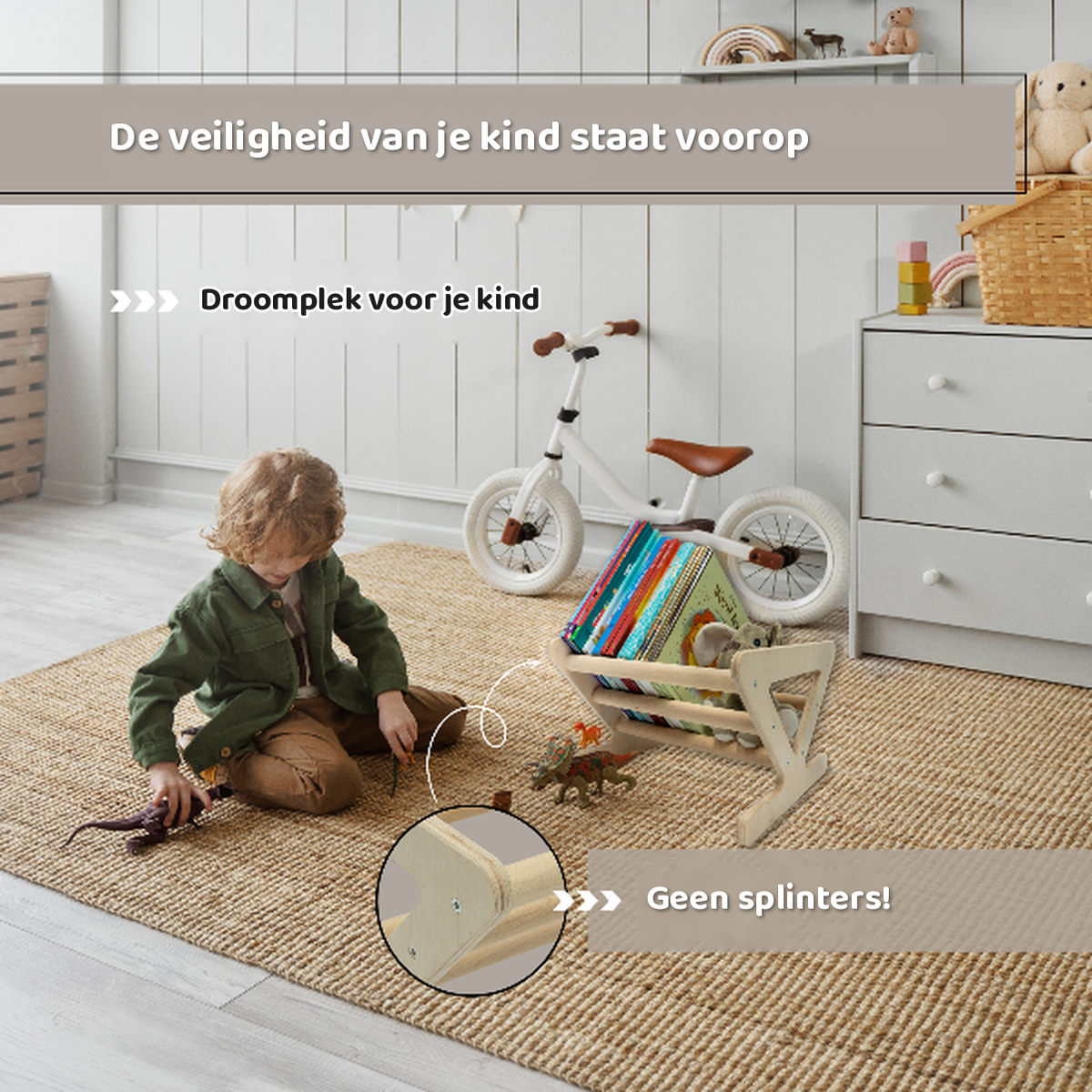 MAMOI® Kinder Boekenrek