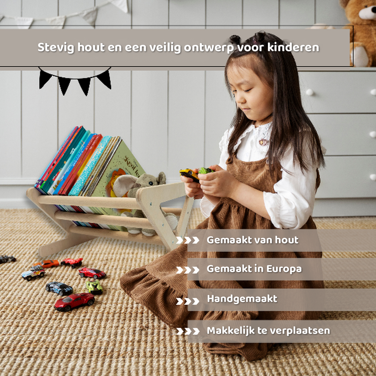 MAMOI® Kinder Boekenrek