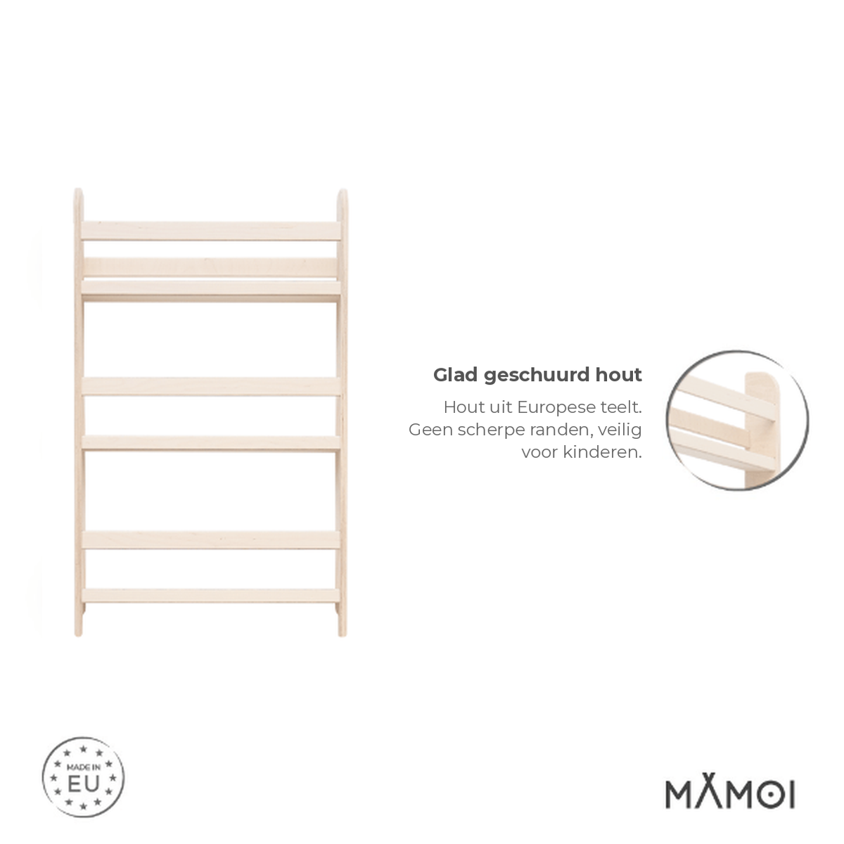MAMOI® Compacte Kinderboekenplank 📚✨